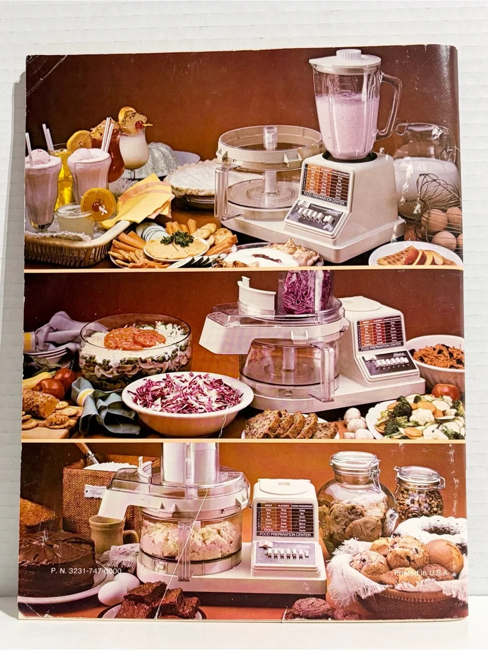 Sears Counter Craft Blender And Food Processor 400 Series Manual Only Vintage